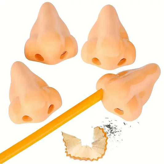 Funny Nose-Shaped Pencil Sharpener | Kids Party Favor Novelty Pencil Sharpener Peaceful Pleasures Health and Wellness