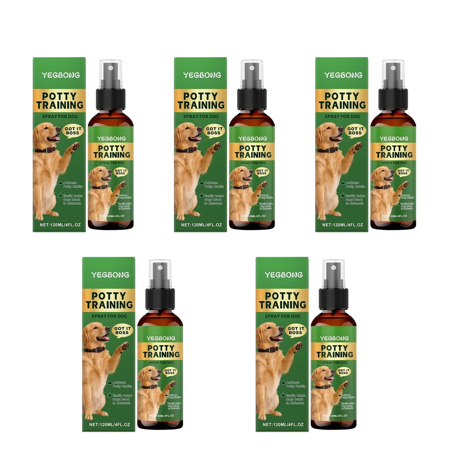 Pet Toilet Training Spray – Dog & Cat Potty Attractant 120ml