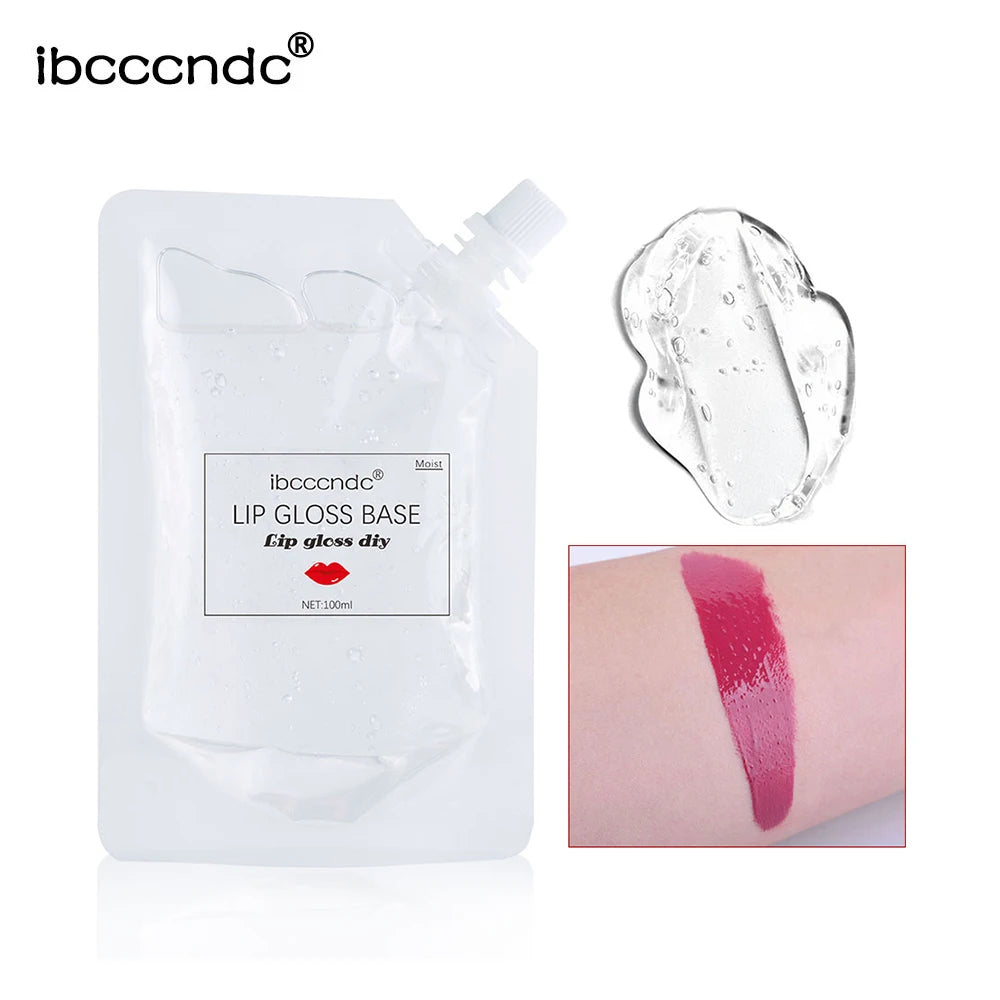 DIY Lipstick Raw Material Moisturizing Matte Transparent Clear Lip Gloss Base Gel Oil Non-stick Gel Lip Gloss Lipgloss Peaceful Pleasures Health and Wellness
