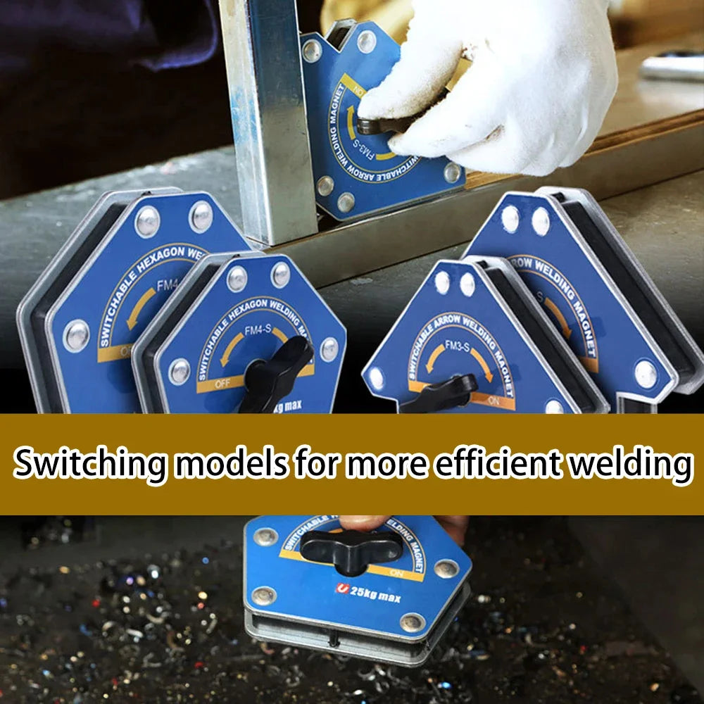 25KG Magnetic Welding Holders Weld Fixer Angle Solder Arrow Magnet Positioner Ferrite Holding Auxiliary Locator Tools 2pcs Peaceful Pleasures Health and Wellness