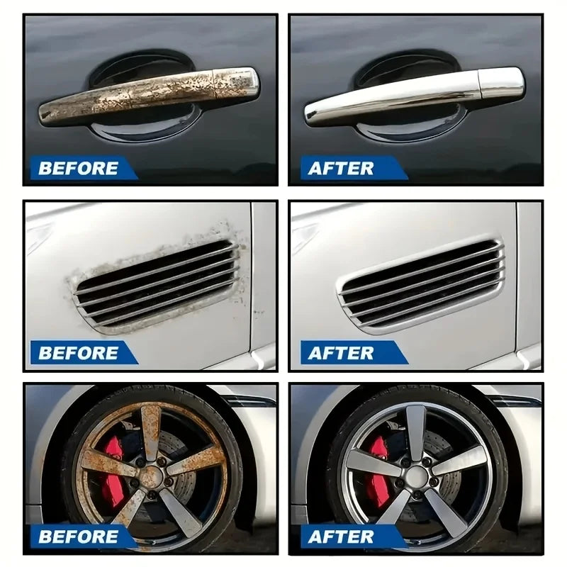 Universal Rust Remover Spray for Car Wheels & Metal – 3.38oz