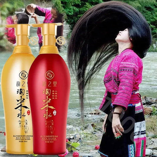 500ml Rice Water Shampoo – Hair Growth & Anti-Dandruff Rice Water Shampoo Oasis Select