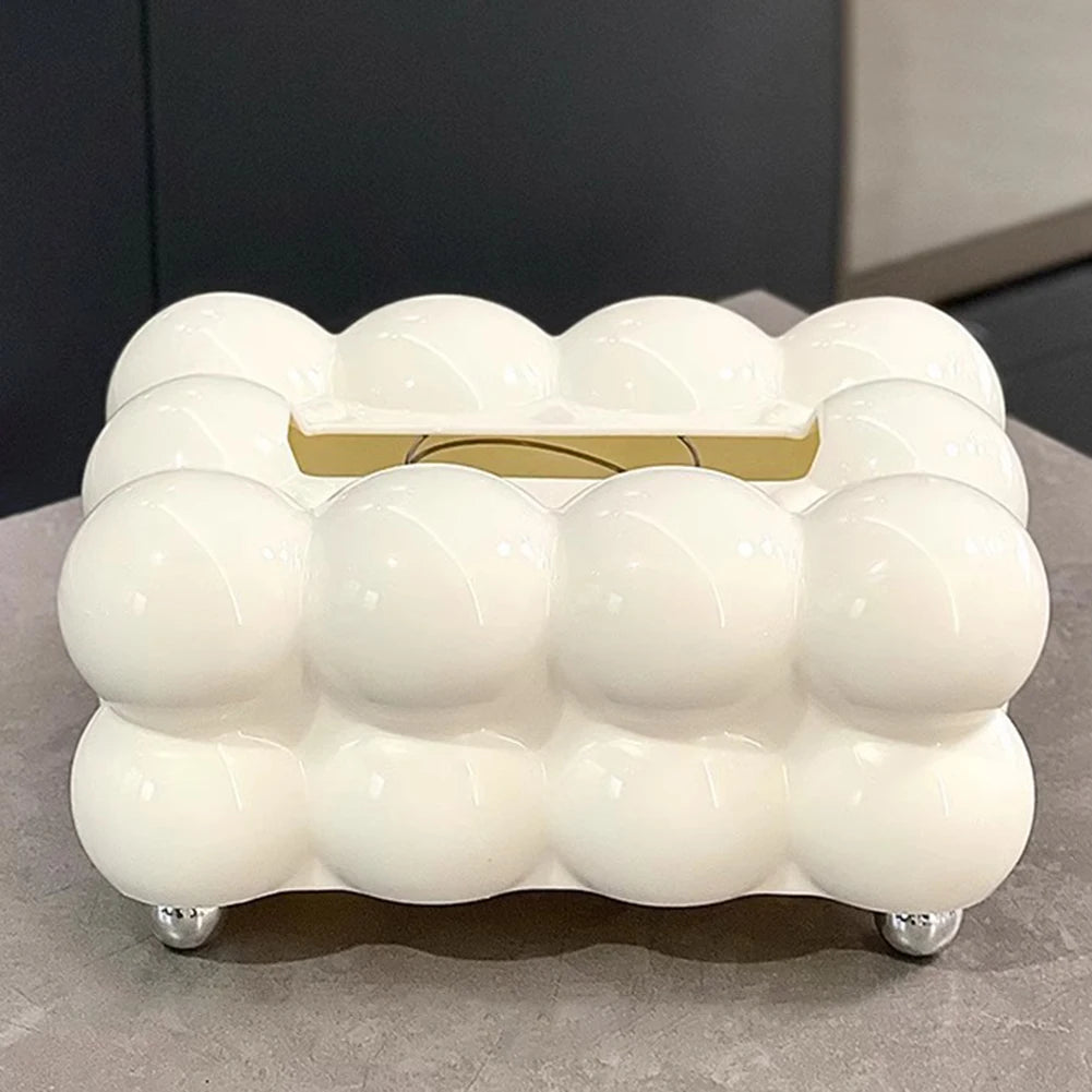 Cloud Tissue Box | Cotton Candy Bubble Tissue Holder Decor