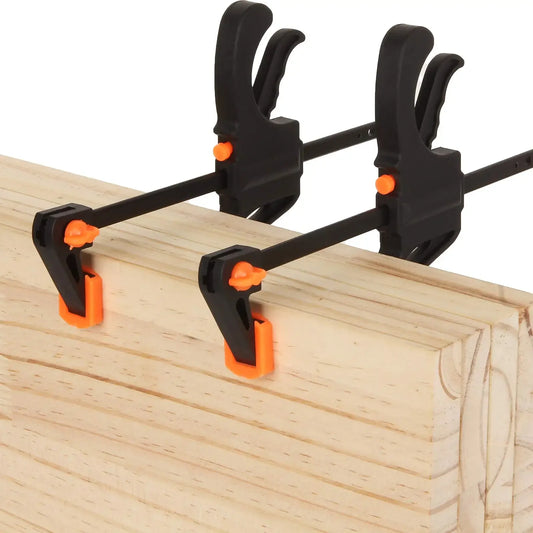 4-Inch Quick Ratchet Bar Clamps for Woodworking – 2 or 5 Pk Woodworking Bar Clamps Peaceful Pleasures Health and Wellness 4inch 2pc