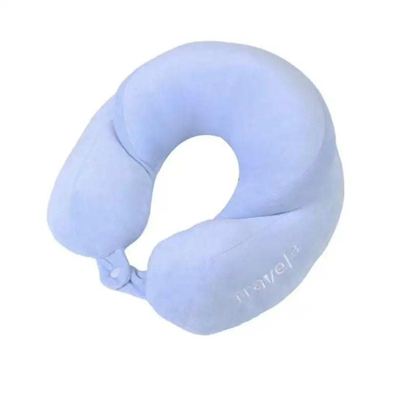 U-Shaped Memory Foam Travel Neck Pillow | Ergonomic Support