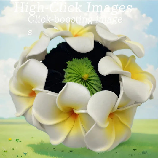 2pcs Hawaii Flower Hair Scrunchies Foam Plumeria Hair Rope Frangipani Egg Flower Headdress for Beach Party Wedding Bridal Girl Peaceful Pleasures Health and Wellness