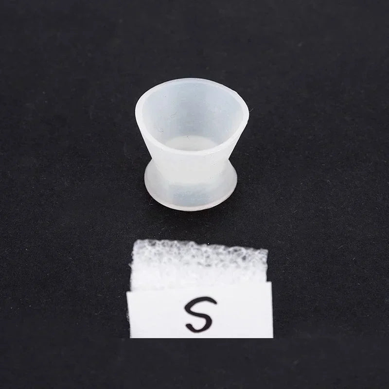 4pcs Dental Materials Silicone Mixing Bowl Use Dappen Dishes Teeth Whitening Laboratory Tools Odontologia Dentistry Peaceful Pleasures Health and Wellness
