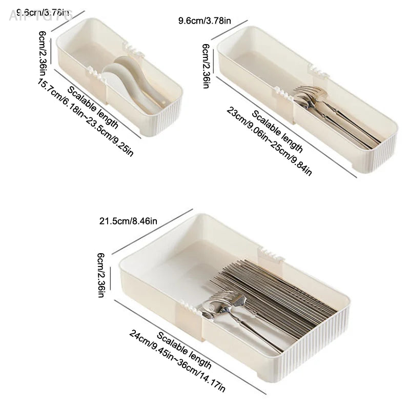 Expandable Drawer Organizer | Kitchen Bathroom Office Storage