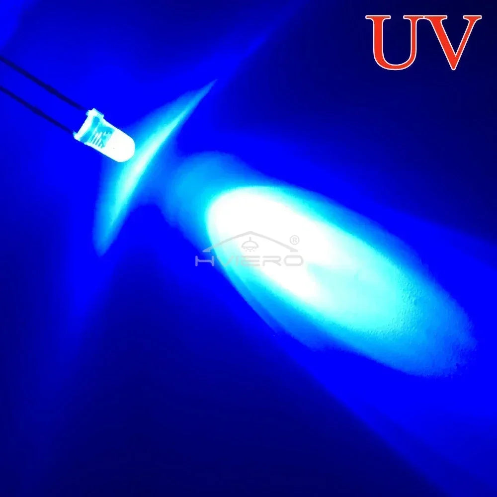 3mm Round LED Assortment Kit – Multi-Color Super Bright Diodes