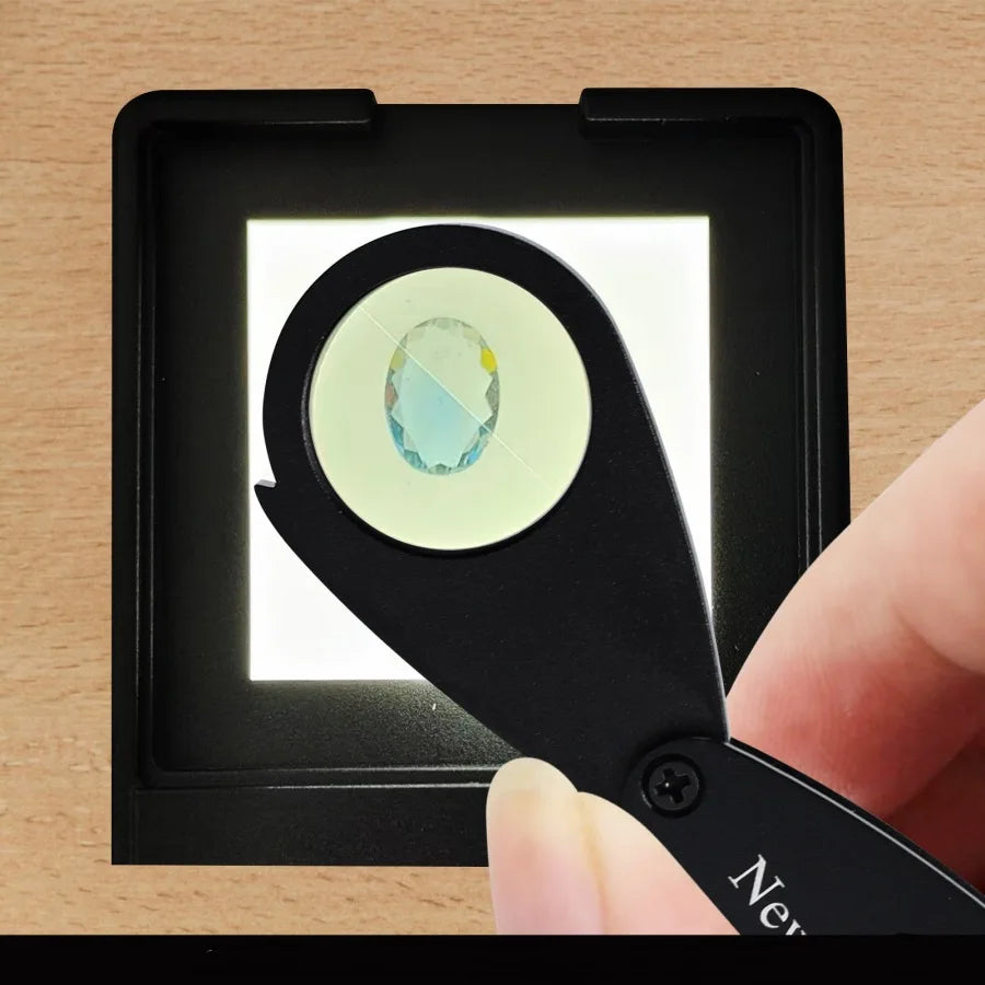 Charles Filter Magnifier, Single Piece Filter, Jade Identification Tool, Dyed Jade Identification Peaceful Pleasures Health and Wellness
