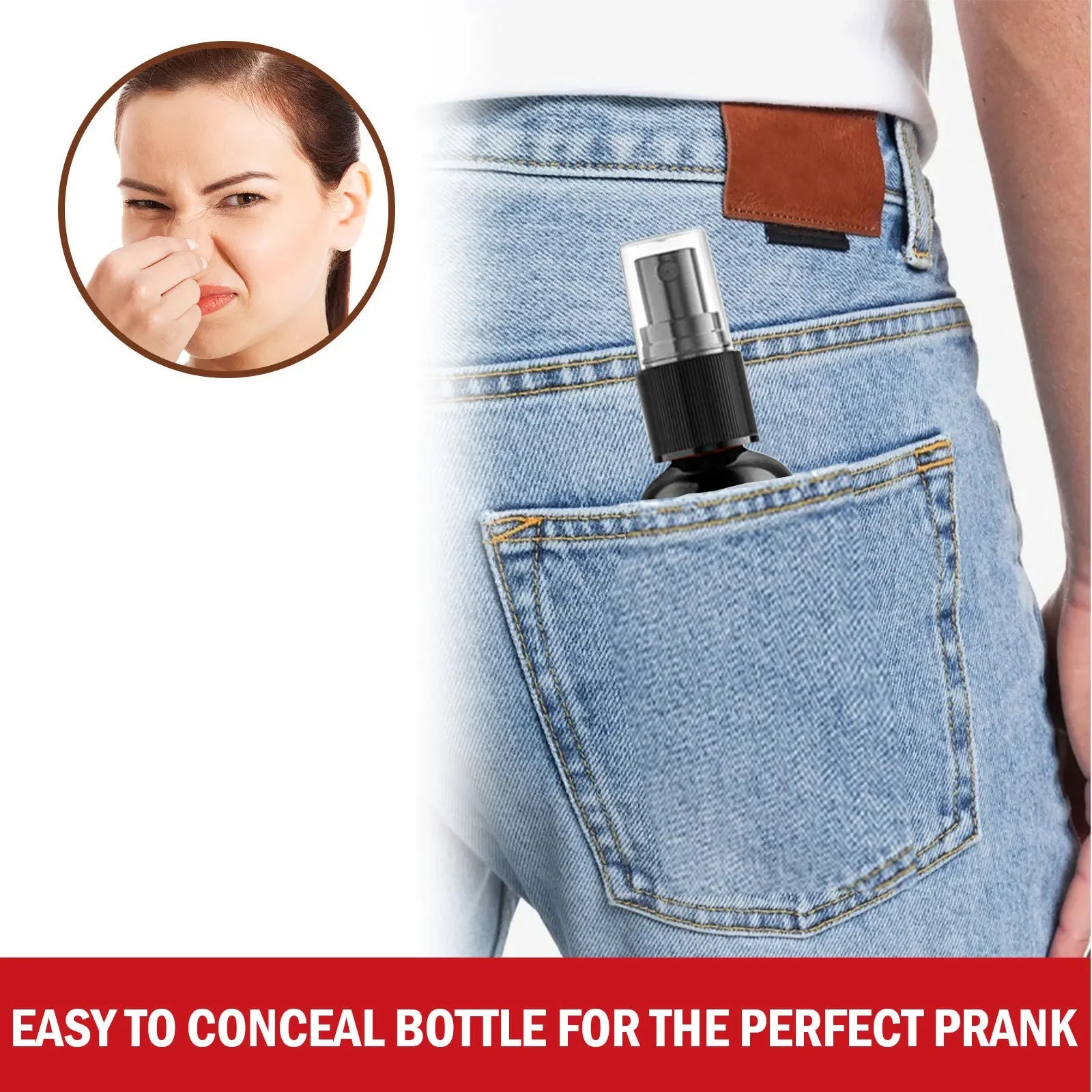 Liquid Fart Spray Terrible Smell Long Lasting Extra Strong Stinky Ass Prank Toy Joke Party Hilarious Gag Gifts Ass Fart Spray Peaceful Pleasures Health and Wellness