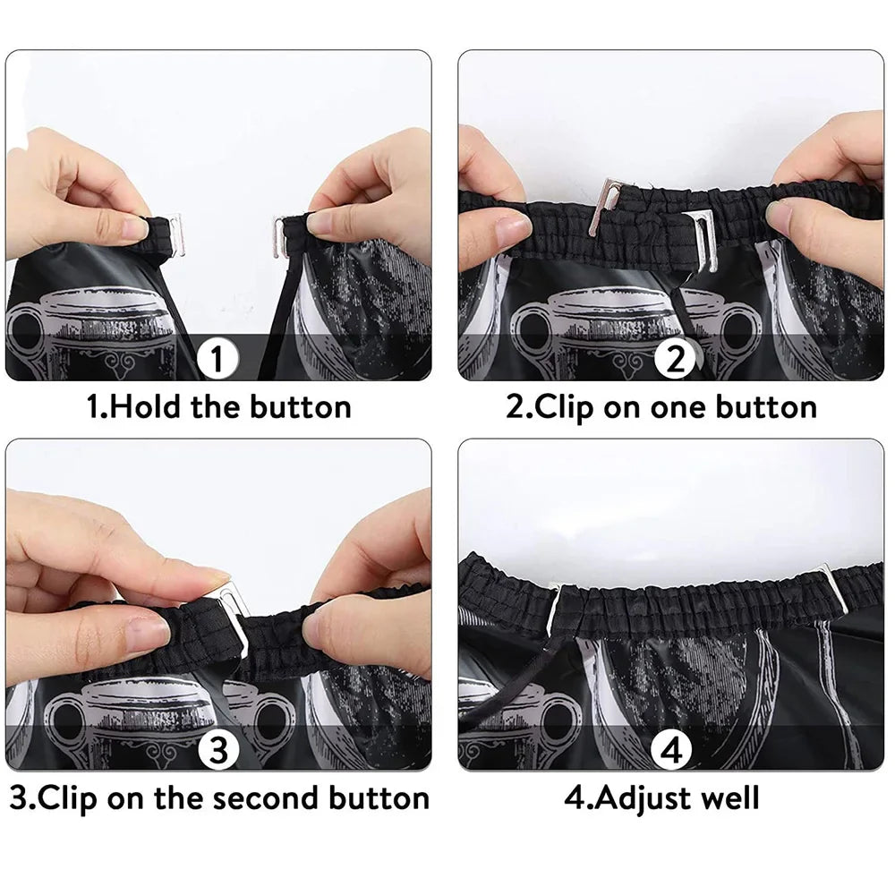 Professional Barber Cape – Non-Stick Perming & Dyeing Bib