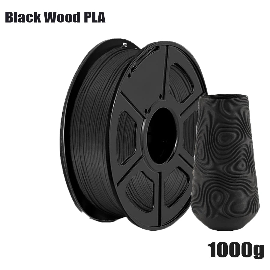 Wood PLA+ Filament 1.75mm | 250g–1000g Spool ±0.03mm