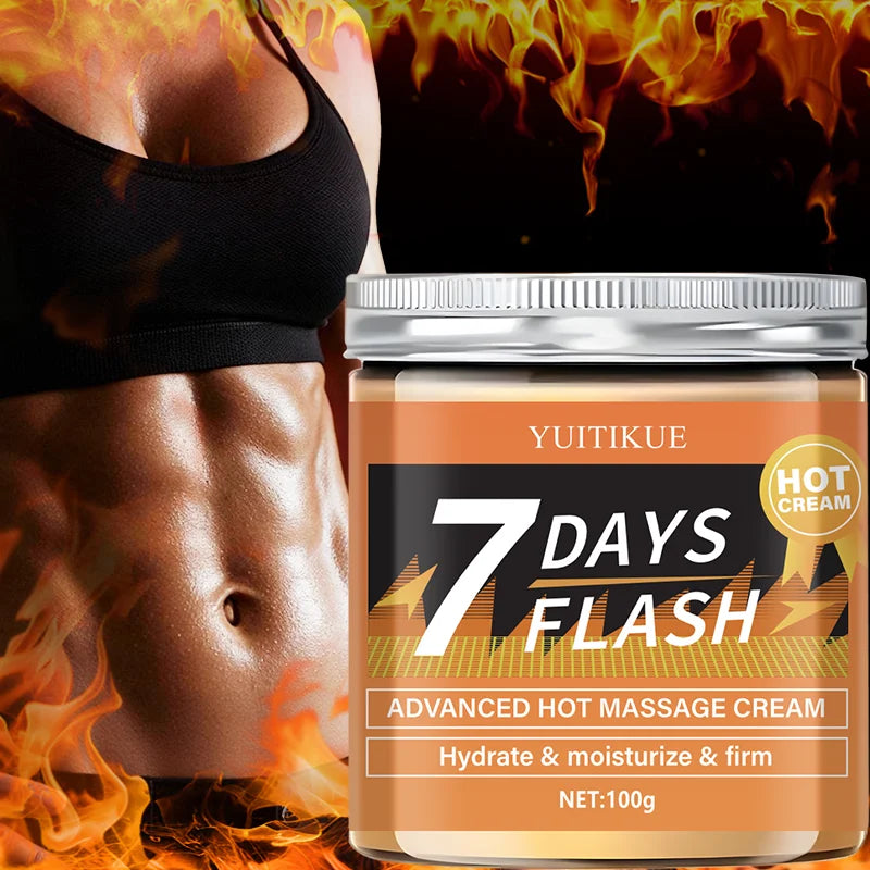 YUITIKUE 7-Day Hot Sculpting Cream 100g | Firm & Moisturize Body Sculpting Cream Peaceful Pleasures Health and Wellness