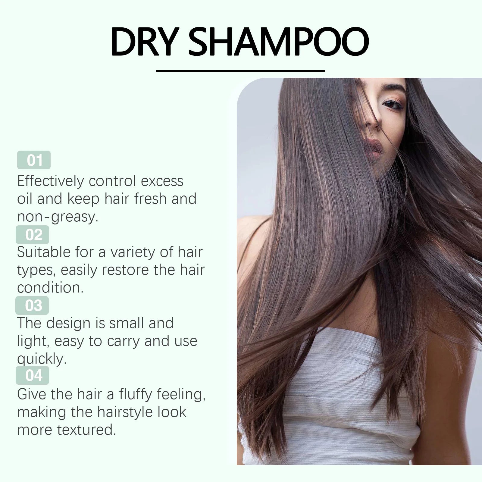 HOEGOA Dry Shampoo Spray | Oil Control & Volume – 100ml Dry Shampoo Spray Peaceful Pleasures Health and Wellness
