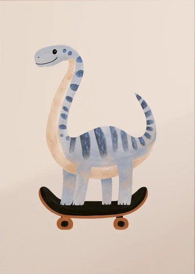 Funny Animal Canvas Wall Art Prints | Kids Nursery Room Decor