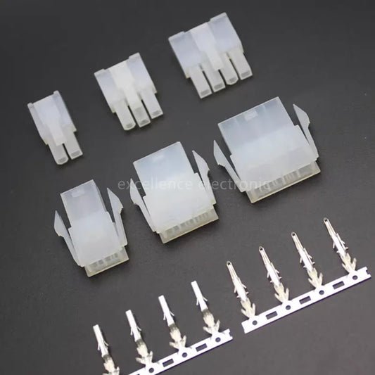5sets 5557/5559 4.2mm Pitch Single Row Connector Male Female Housing Terminal 2P-6PIN for PC/computer Graphics Card PCI-E Power Peaceful Pleasures Health and Wellness 5P