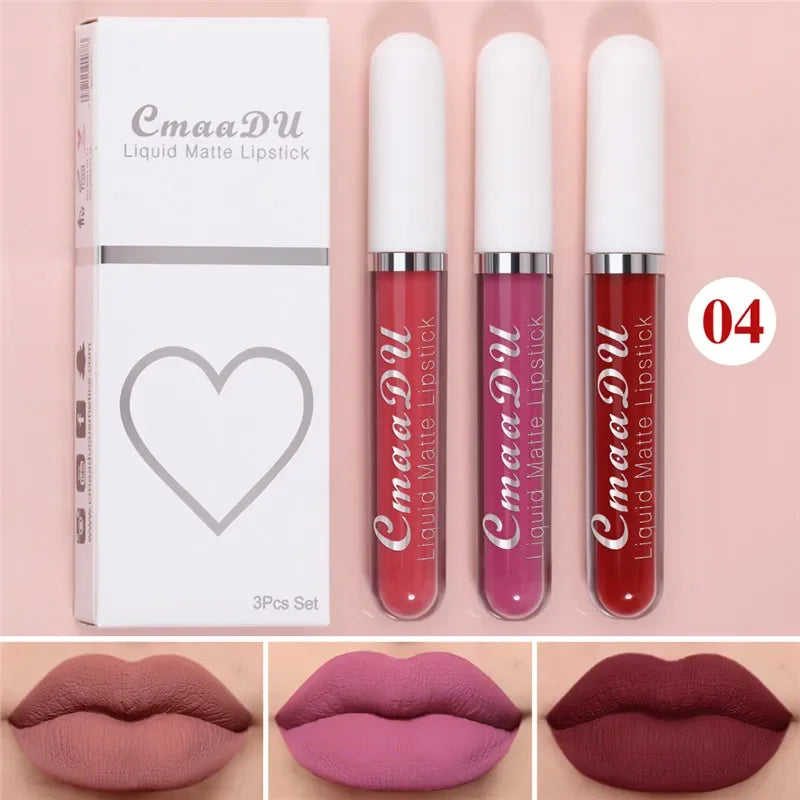 IFANYUO 6-Pc Matte Liquid Lipstick Set – Waterproof Velvet Lip Gloss