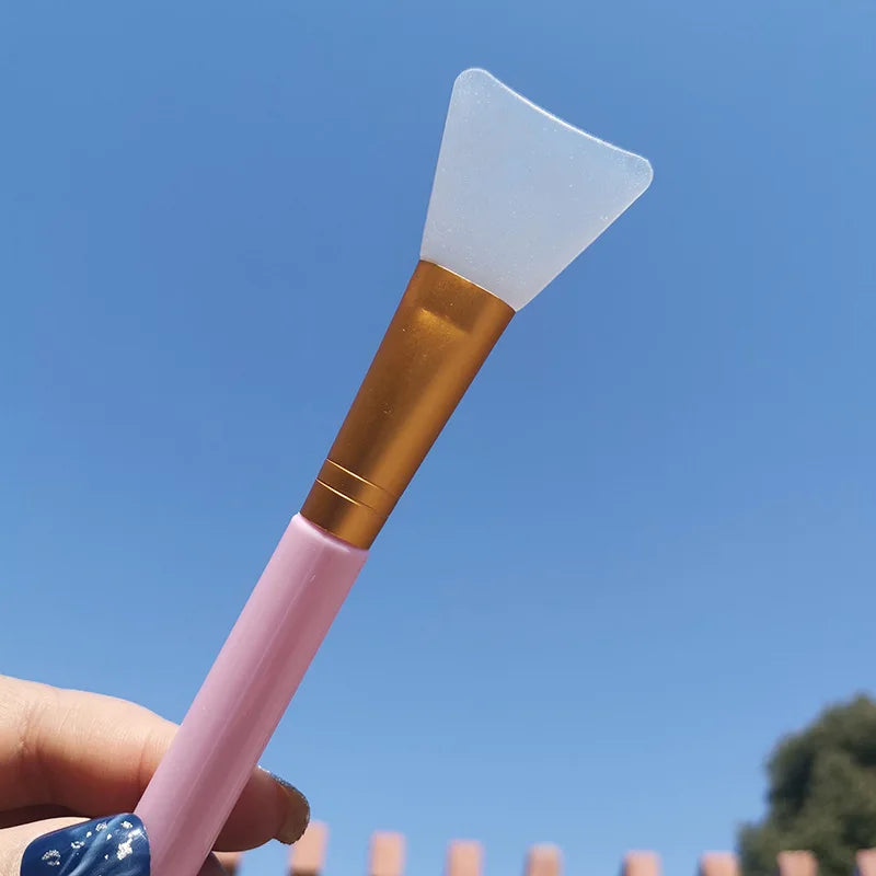 Silicone Face Mask Applicator Brush | Soft DIY Mud Mask Tool