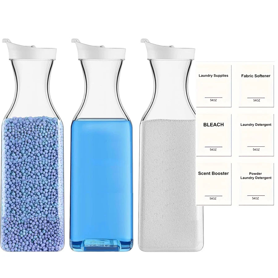 Laundry Detergent & Fabric Softener Dispenser – Plastic Liquid Container with Efficient Dispensing System