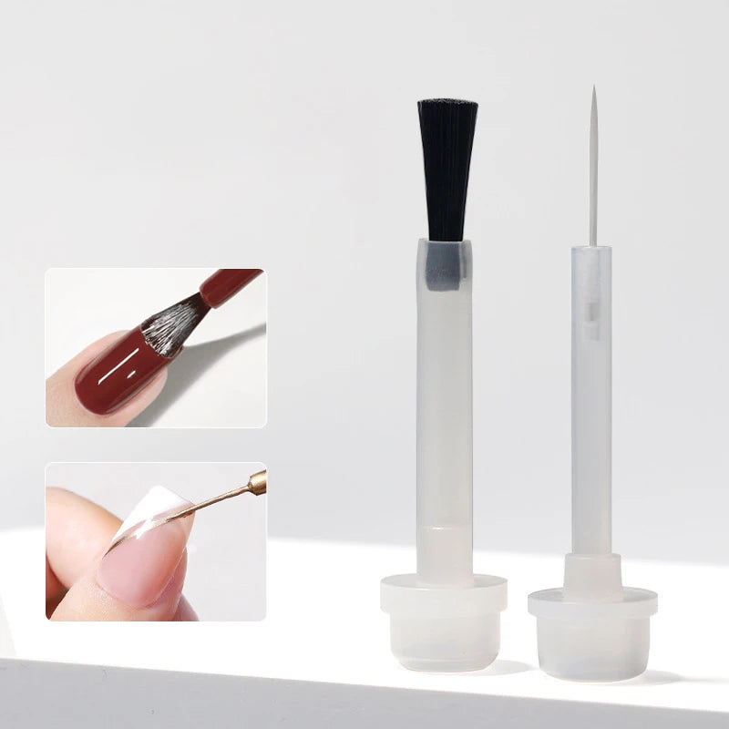 Nail Polish Replacement Brushes Gel Polish Replacement Brushes For Professional Salon Or Home Use Manicure Applicators Tools Peaceful Pleasures Health and Wellness