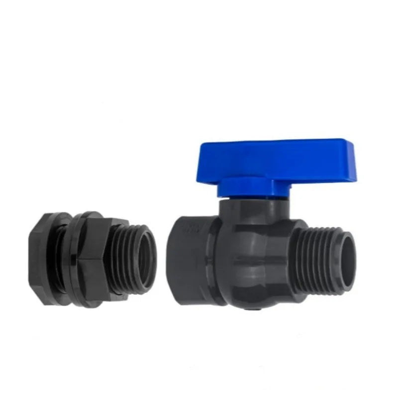 3/4 GHT PVC Bulkhead Fitting – Tank Drain Valve & Connector