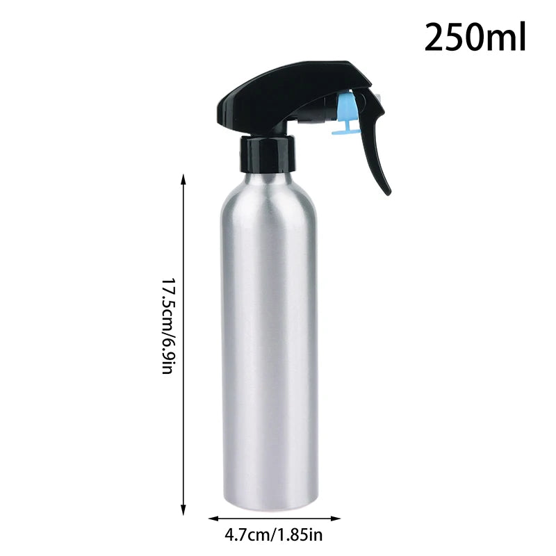 Empty Refillable Sanitizer Container Spray Bottle Aluminum Pump Bottle High Quality Corrosion Resistant Pump Bottle Peaceful Pleasures Health and Wellness 250ml