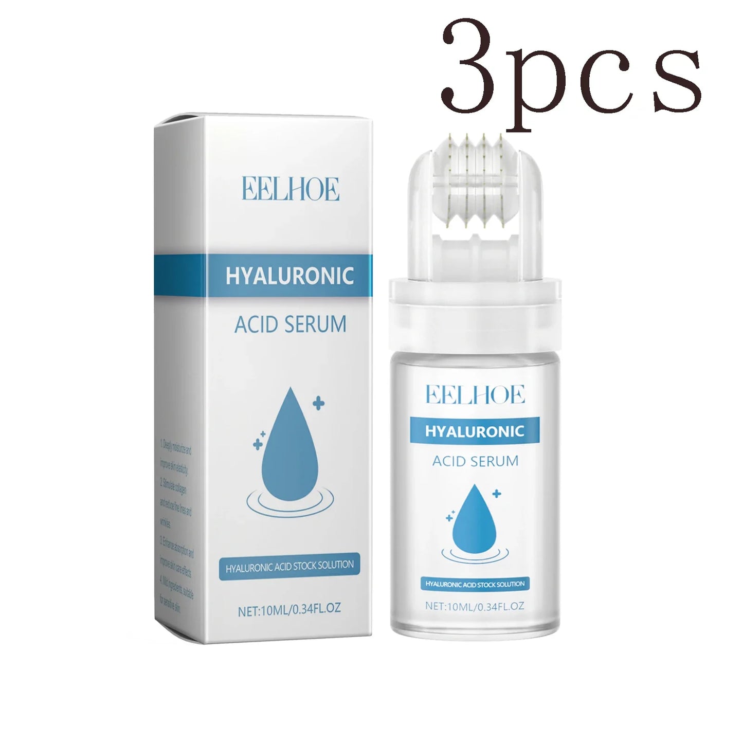 Hyaluronic Acid Roll-On Face Serum – Hydrating & Firming