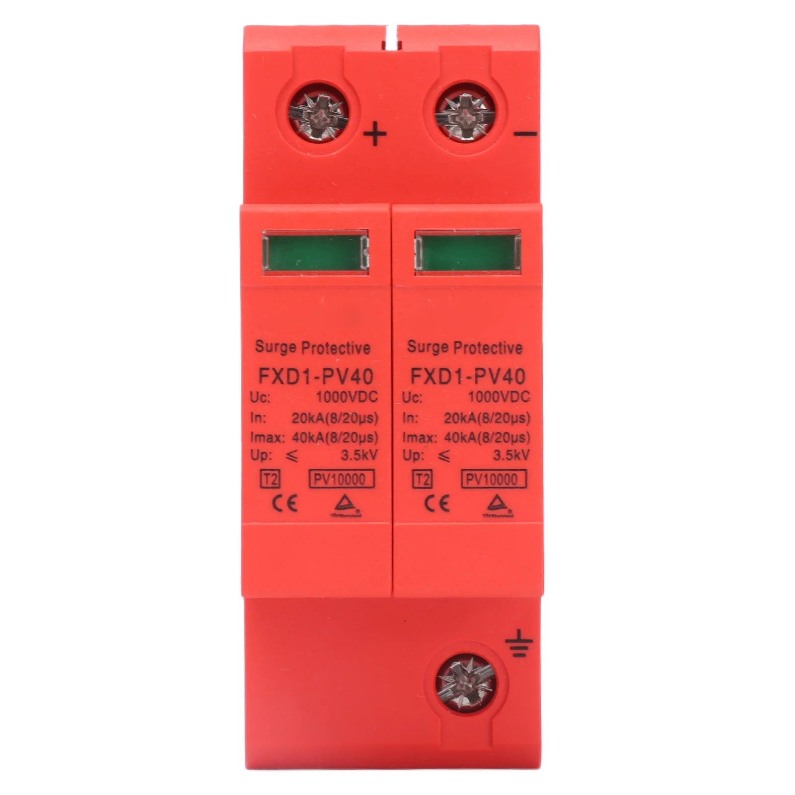 2P Protective Devices Protective Devices Photovoltaic Arrester 2P 40KA FXD1‑PV40 Protective Arrester Device Peaceful Pleasures Health and Wellness