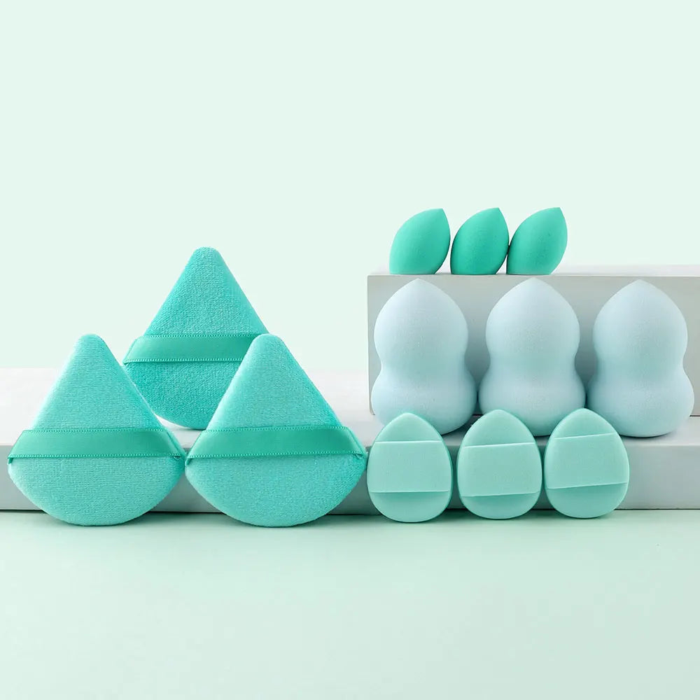 12-Piece Makeup Sponge Set – Foundation & Concealer Puffs