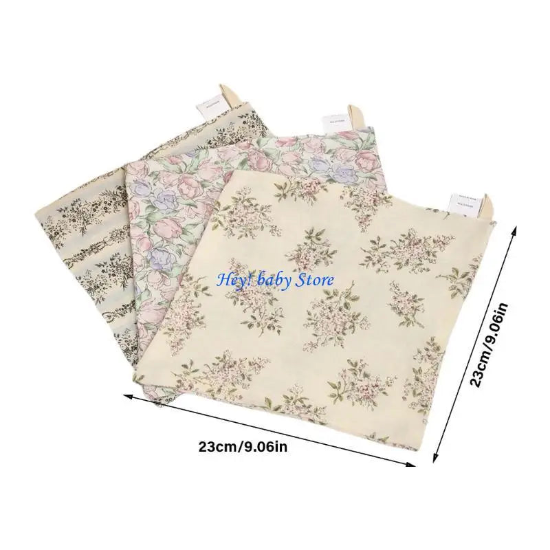 4-Layer Cotton Baby Bibs & Burp Cloths | Soft & Absorbent