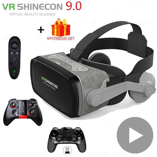 VR Shinecon SC-G07E 3D VR Headset for iPhone & Android VR Headset Oasis Select