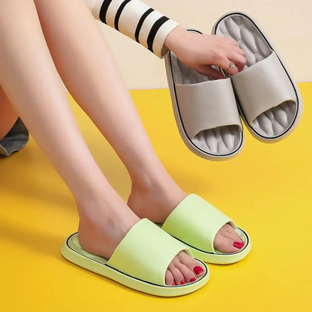 EVA Indoor Slippers Colorful Slides for Comfort Peaceful Pleasures Health and Wellness
