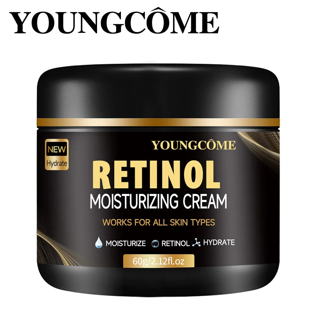 Men's Retinol Face Moisturizer Moisturizing Retinol Cream Anti-Wrinkle Aging Moisturizing Shrink Pores Whitening Smooth Retinol Peaceful Pleasures Health and Wellness