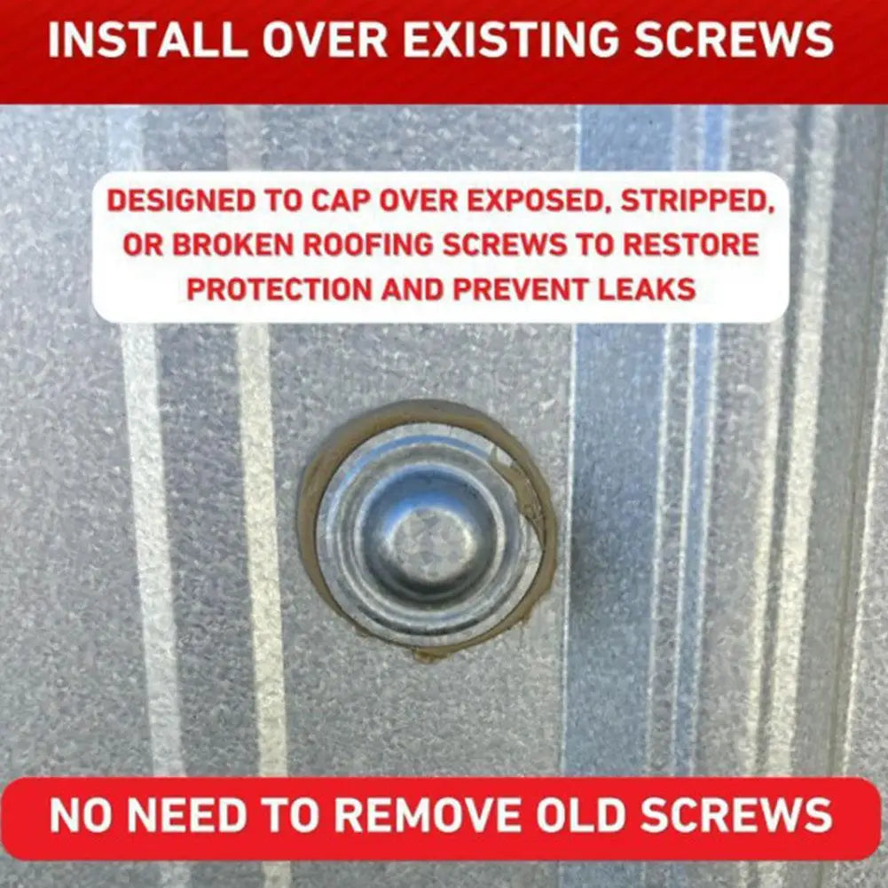 Metal Screw Caps – Waterproof & Corrosion Resistant (5–100 Pack)