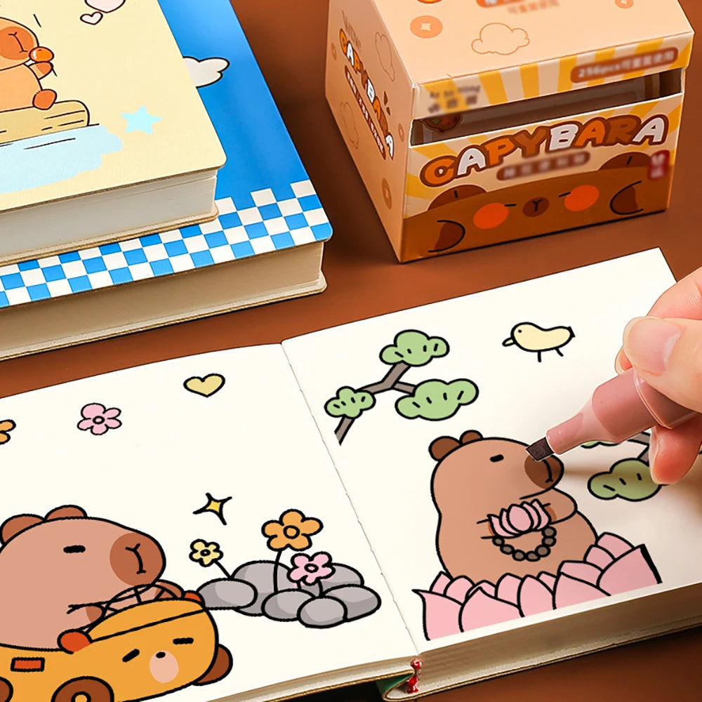 Mark Pen Specialized Drawing Book Flip Music Blank Watercolor