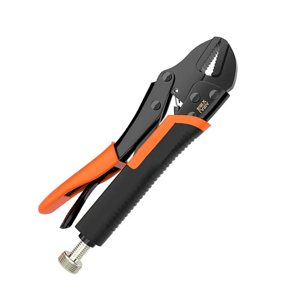 7/9/10 Inch Strong Locking Pliers Universal Multifunctional Pressure Pliers Round/Straight/Tip Mooth Pipe Wrench Hand Tools Peaceful Pleasures Health and Wellness 7 inch straight