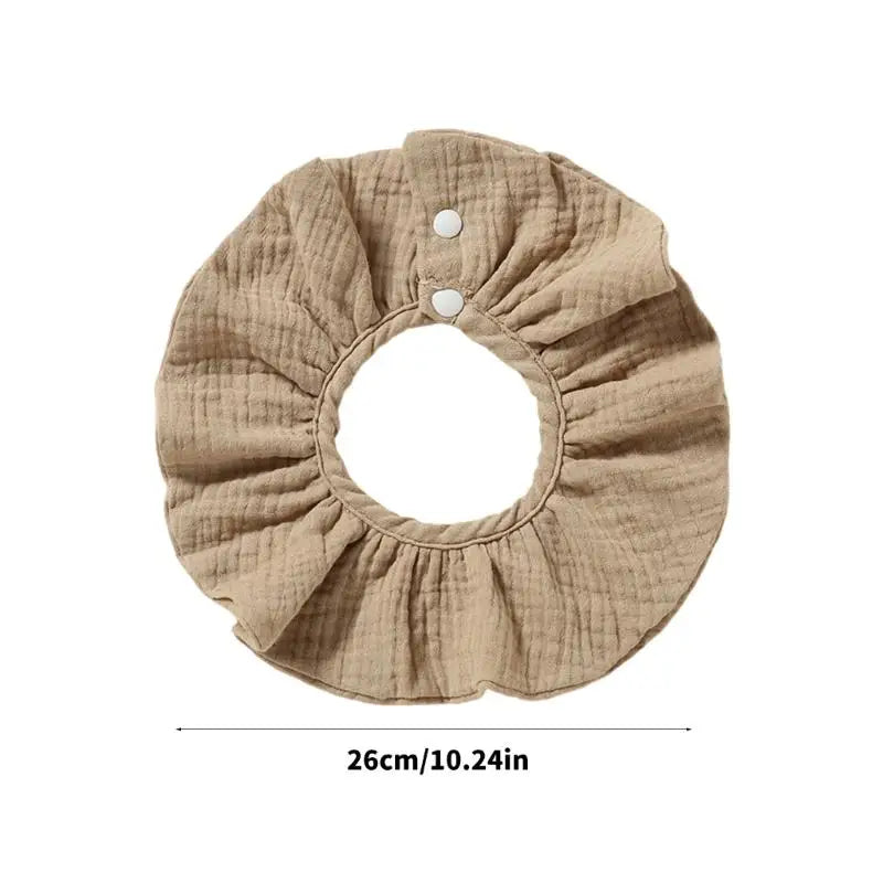 4-Layer Gauze Baby Drool Bib | Soft Burp Cloth for Newborns
