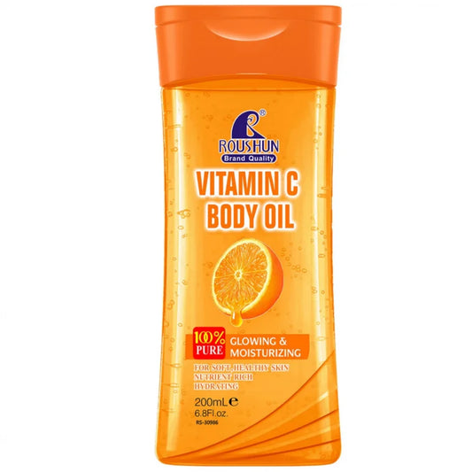 Roushun Vitamin C Body Oil 200ml – Hydrating Skin Care Oil Vitamin C Body Oil Oasis Select