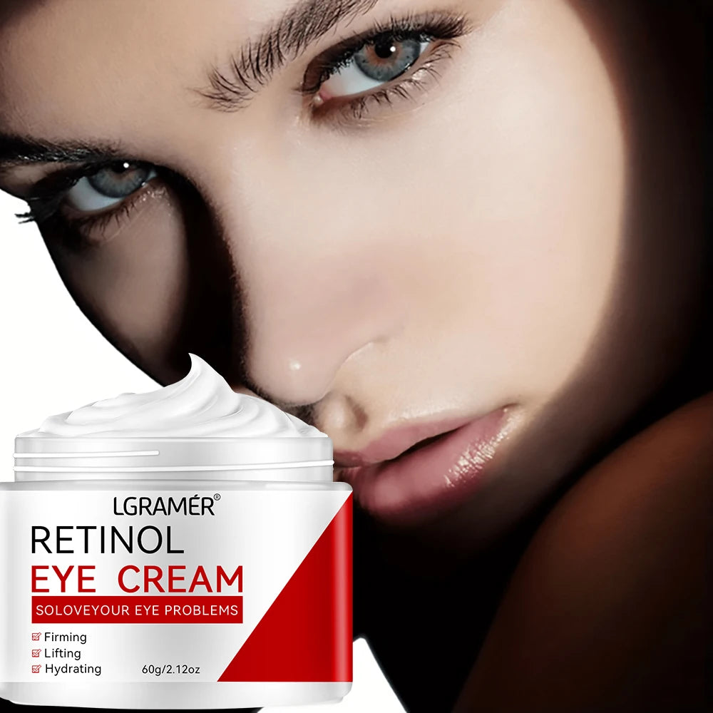 Retinol Eye Cream – Dark Circles, Firming & Instant Eye Repair Peaceful Pleasures Health and Wellness