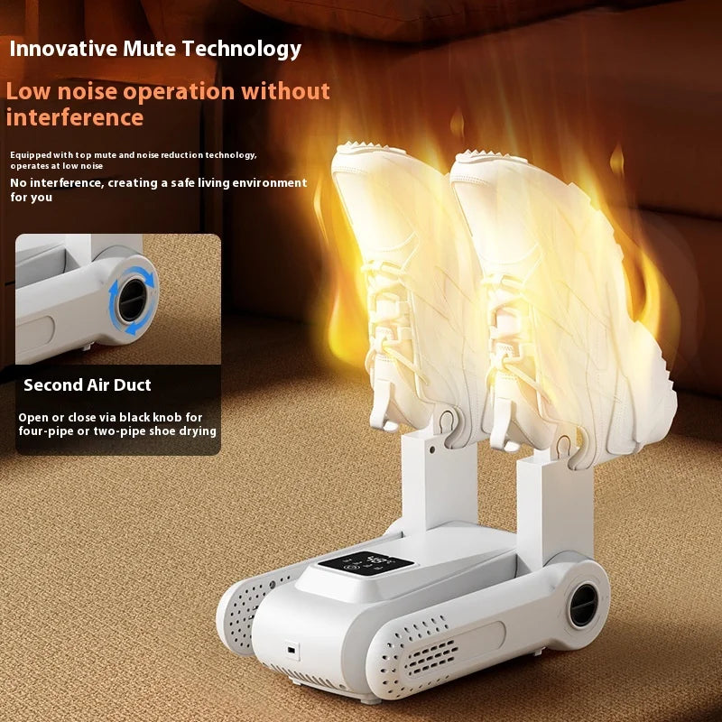 HOMEFISH Portable Shoe Dryer – Dehumidifier & Odor Remover