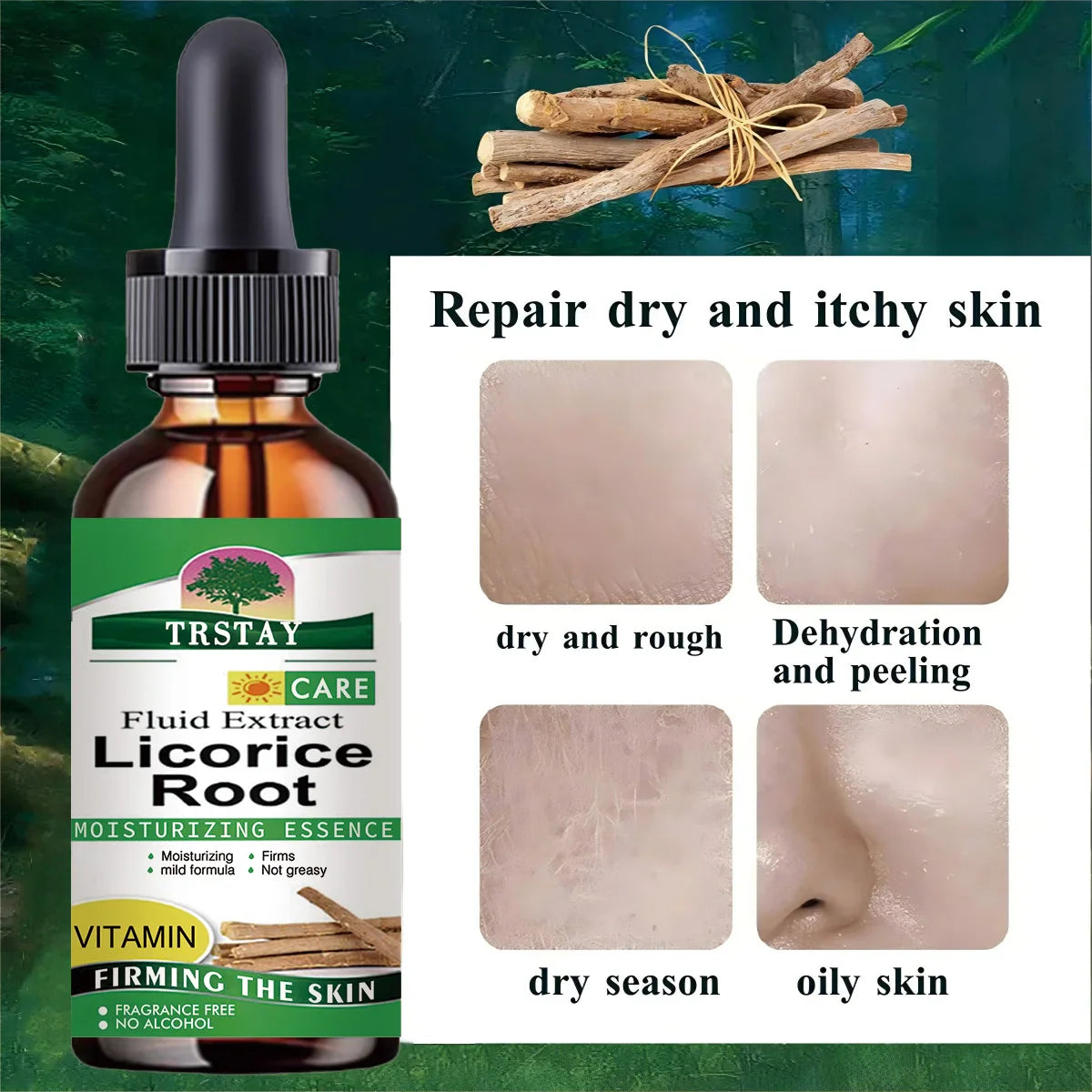 Licorice Essence Face Serum – Pore Firming & Moisturizing