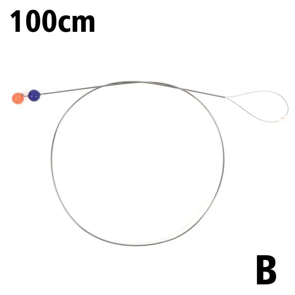 60CM/100CM Locksmith Supplies Tools Stainless Steel High Quality Wire Ball For Auto Pull Rope Car Door Lock Opener Tool Peaceful Pleasures Health and Wellness B