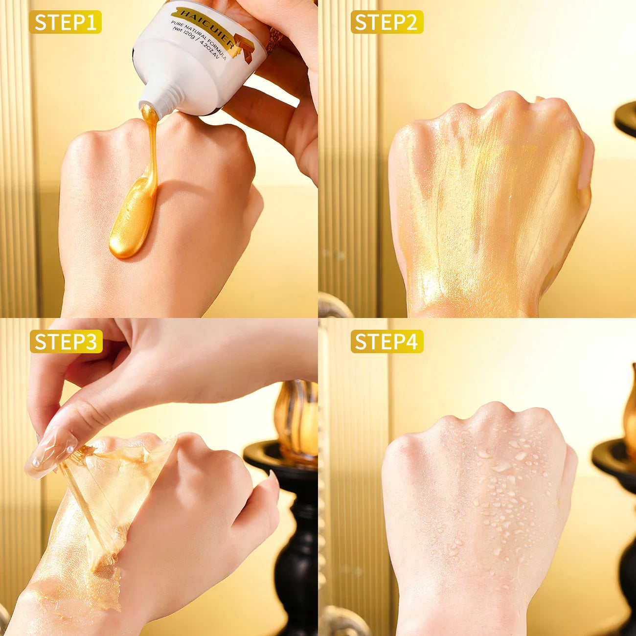 Moisturizing Peel-Off Facial Mask – Deep Clean & Natural Care