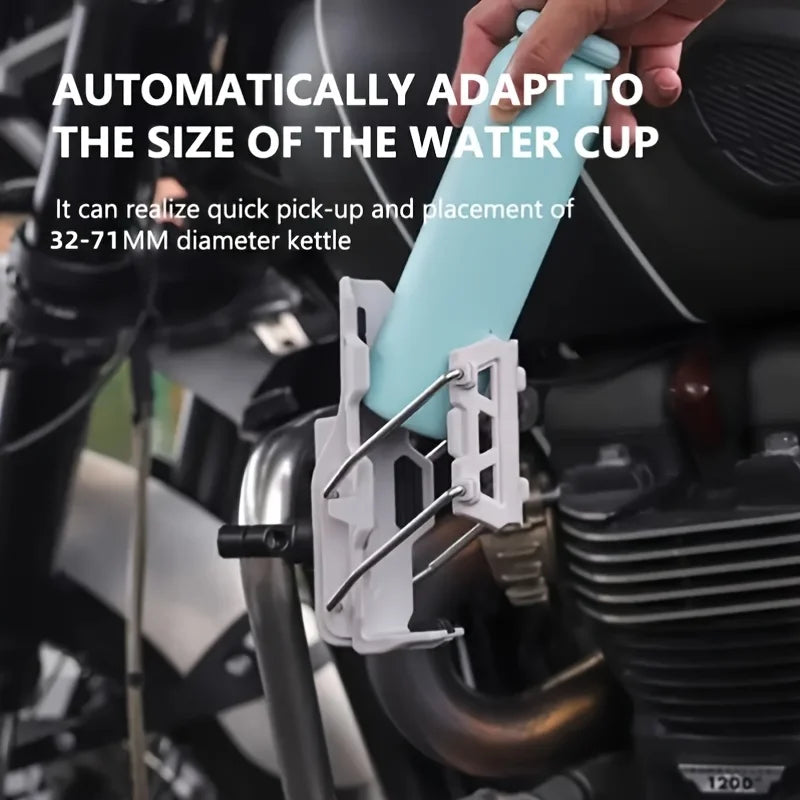 Adjustable Cup Holder - Lightweight 360° Bike & Motorcycle Cup Holder | Automatic Tightening, Secure Grip for Cans & Bottles Peaceful Pleasures Health and Wellness