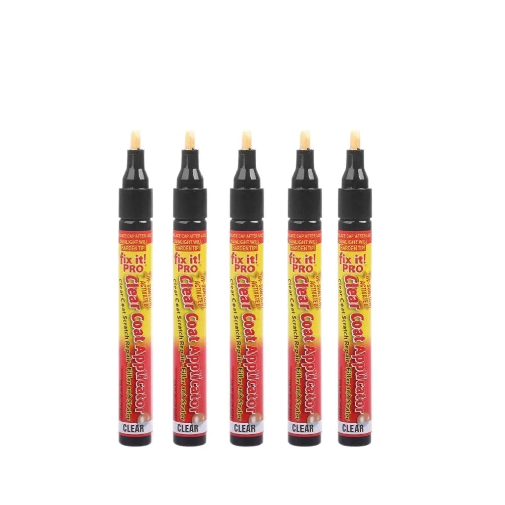 Portable Car Scratch Repair Pen for Quick Fixes Peaceful Pleasures Health and Wellness 5pcs