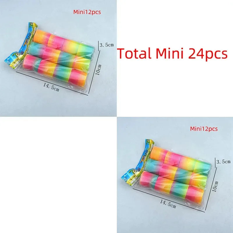 24-Pack Rainbow Magic Spring Toys – Kids Party Favors & Fillers