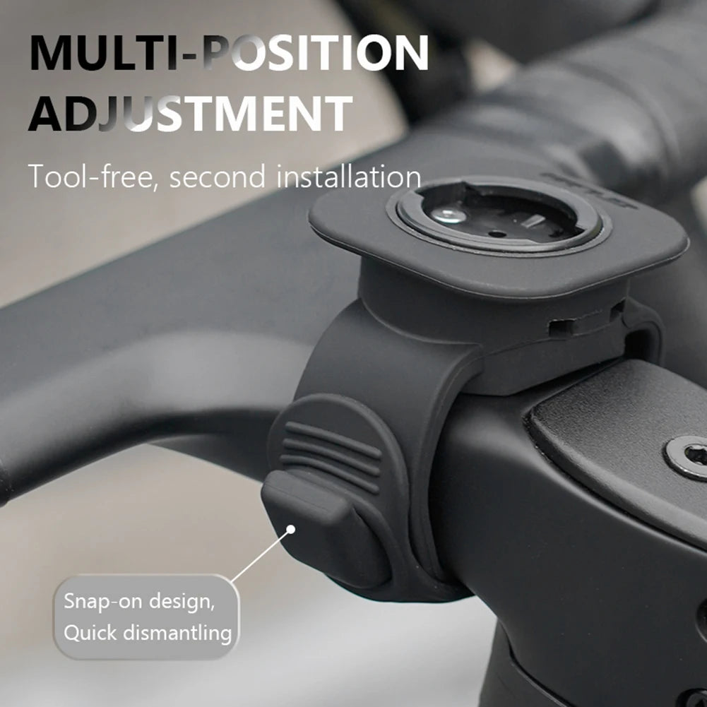 Silicone Bike Computer Mount – Shockproof Handlebar Holder Peaceful Pleasures Health and Wellness