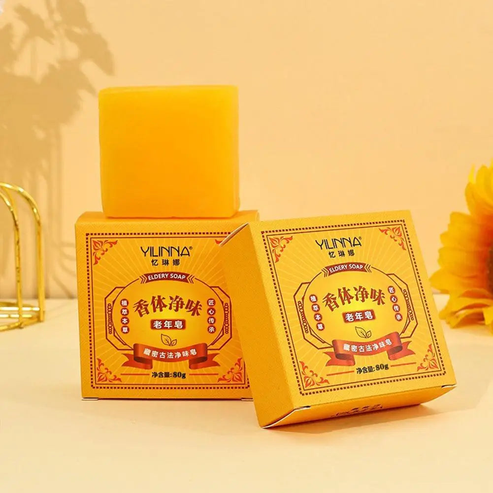Herbal Oil-Control Cleansing Soap Bar | Traditional Formula 1–2 Pack