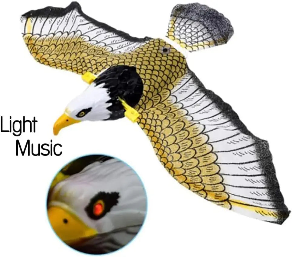 Bird Repellent Hunting Garden Decoy Repellent Pest Protection Plants Garden Decor Repellent Hanging Eagle Hawk Scarer Deterrent Peaceful Pleasures Health and Wellness